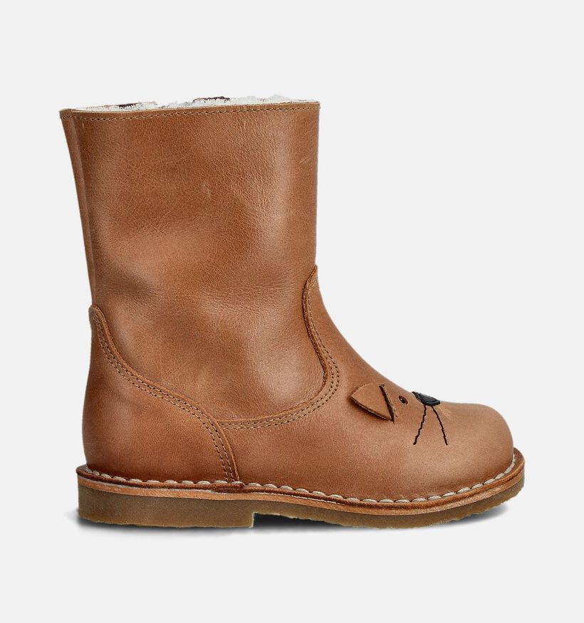 Milo & Mila Cognac Laarzen voor meisjes (363020)