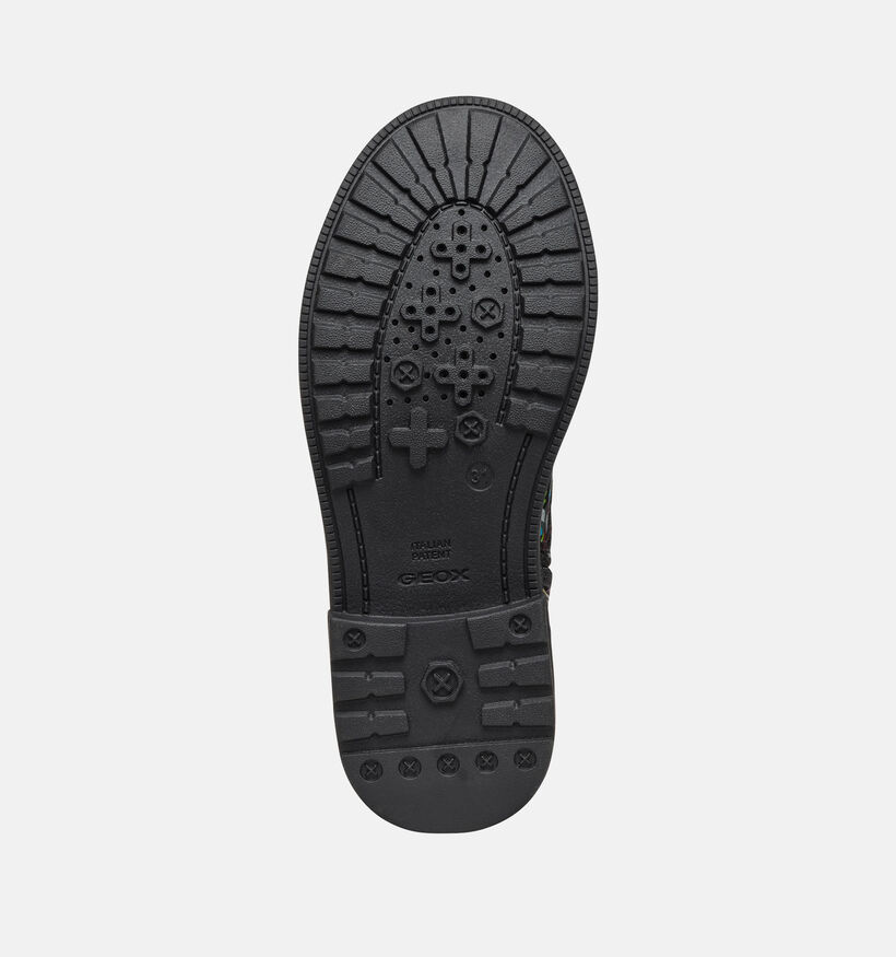 Geox Eclair Bottines en Noir pour filles (344526) - pour semelles orthopédiques
