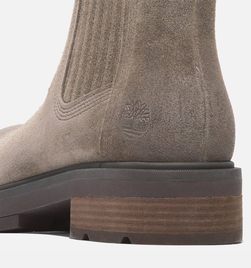 Timberland Brimfield Mid Chelsea boots en Marron pour femmes (346062) - pour semelles orthopédiques