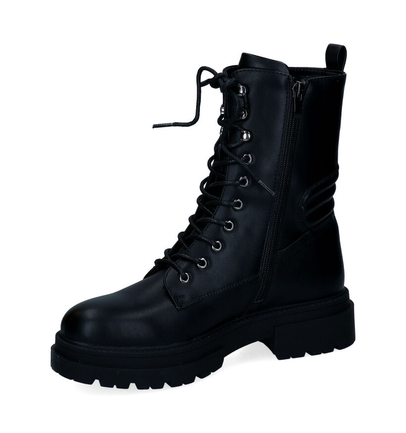 Signatur Boots à lacets en Noir pour femmes (294912)