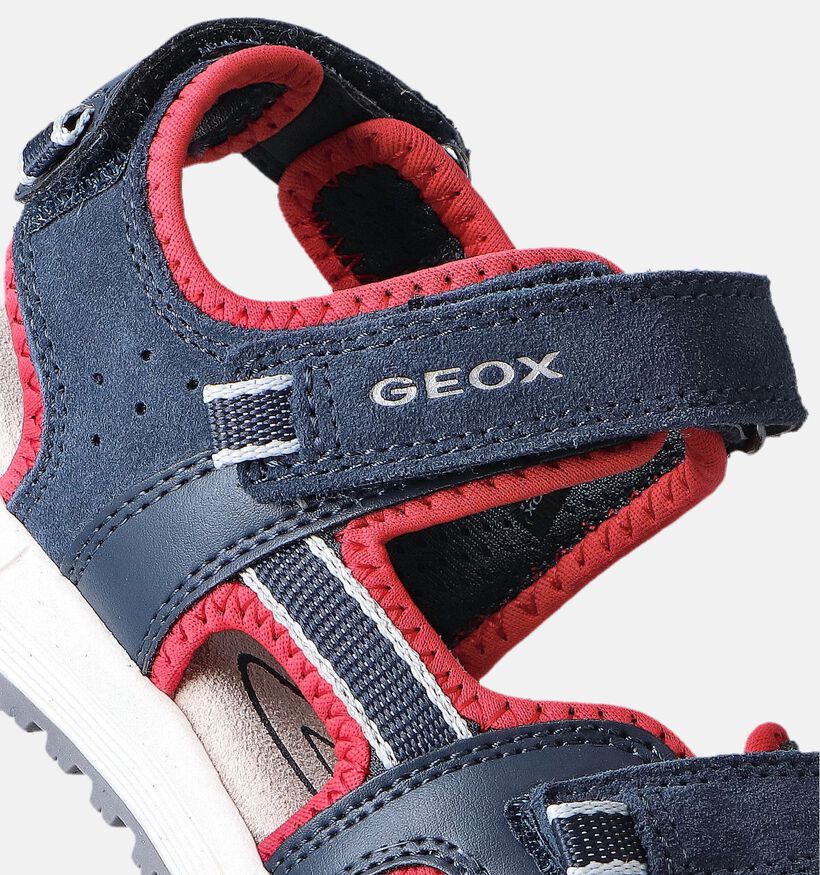 Geox Alben Sandales en Bleu pour garçons (356375)