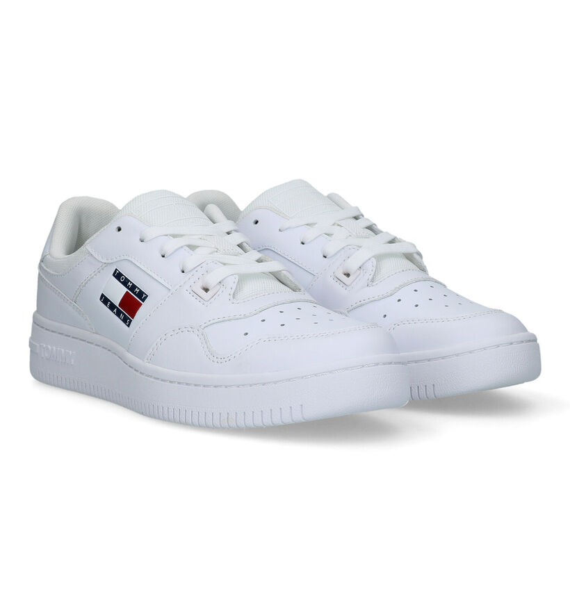 Tommy Hilfiger Tommy Jeans Witte Sneakers voor dames (326162) - geschikt voor steunzolen