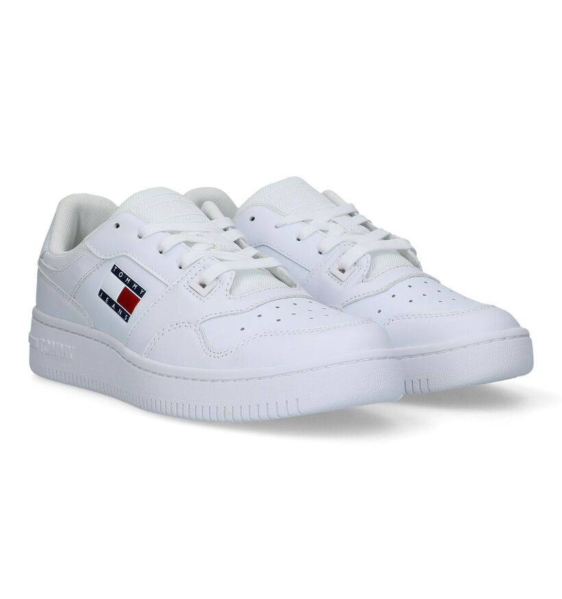 Tommy Hilfiger Tommy Jeans Baskets en Blanc pour femmes (326162) - pour semelles orthopédiques