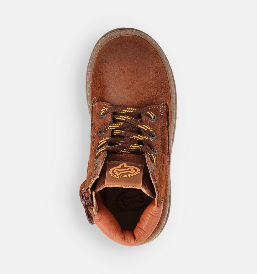 STONES AND BONES Boogy Cognac Boots voor jongens (361998) - geschikt voor steunzolen