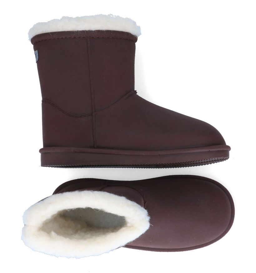Enfant Bottes de pluie en Marron en caoutchouc (312741)