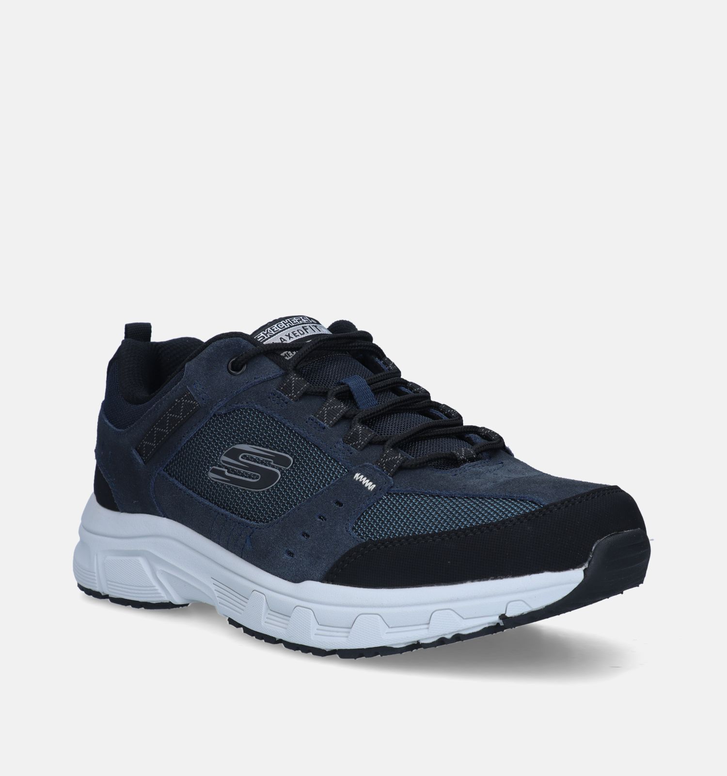 Skechers Oak Canyon Blauwe Wandelschoenen Heren Outdoorschoenen Online op TORFS.BE