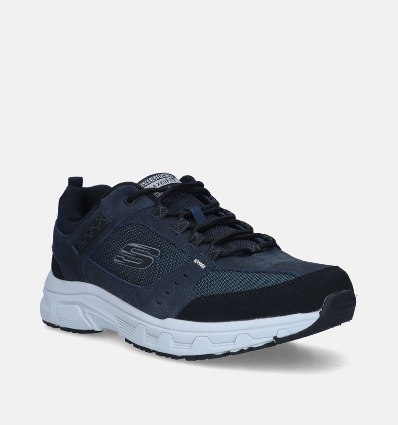 Skechers Oak Canyon Chaussures de randonnée en Bleu pour hommes (345202)