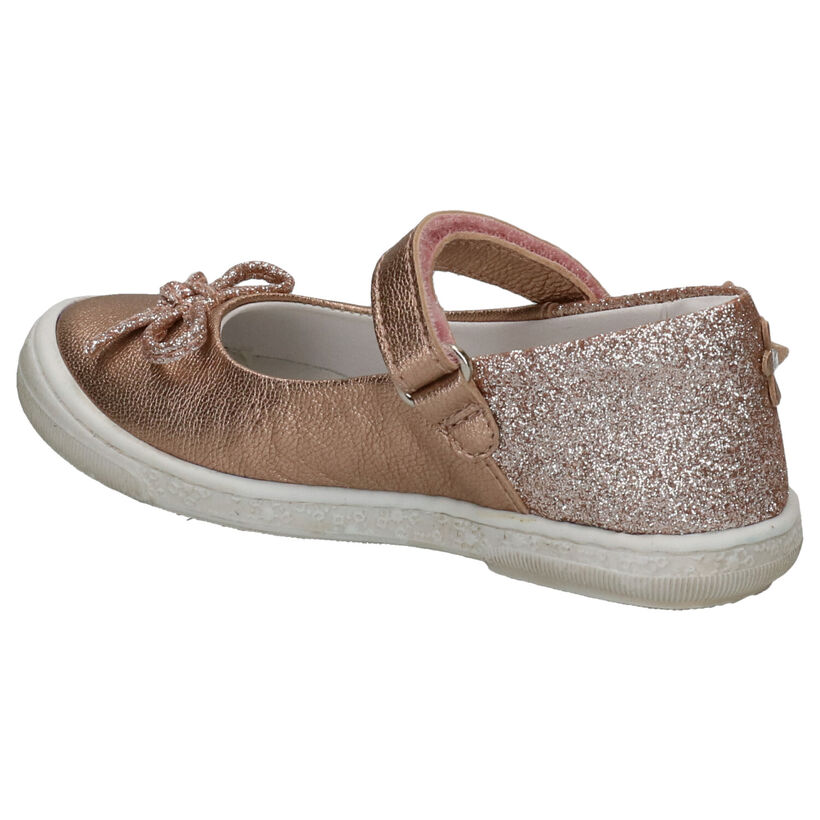 Little David Sisara Ballerines en Or Rosé en cuir (273003)