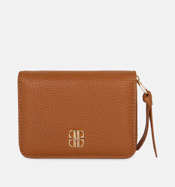 Laurent David Portemonnees Zwart/Cognac/Bruin/Blauw/Bordeaux