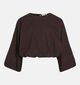 Vila Laluna Donkerbruine Blouse voor dames (379767)