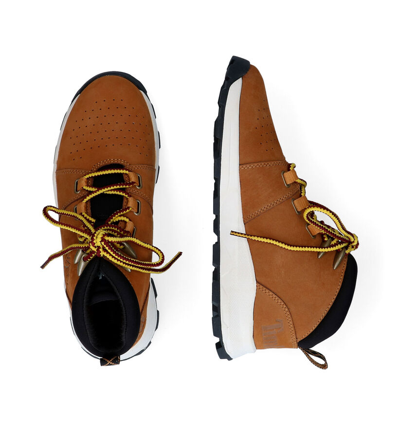 Timberland Brooklyn City Cognac Bottines in nubuck (293801)