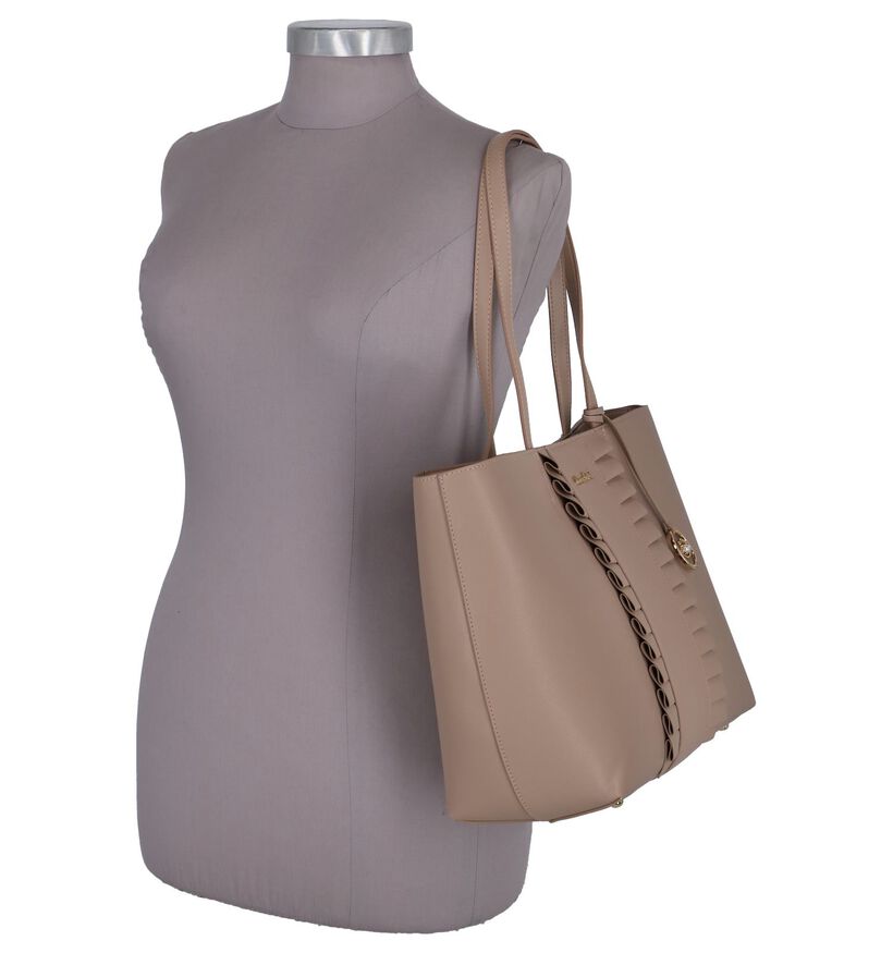 Kisses of Pearl Francoise Cabas en Beige en simili cuir (248239)