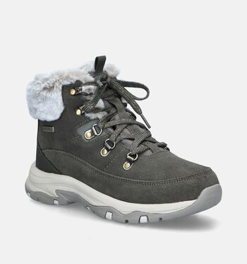 Skechers Waterproof Boots Marron/Vert