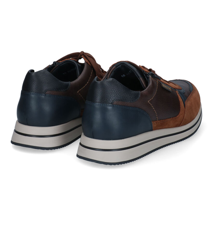 Mephisto Gilford Chaussures à lacets en Bleu pour hommes (354616) - pour semelles orthopédiques