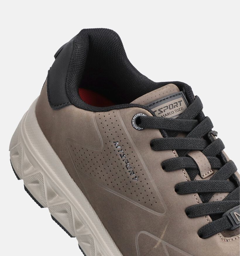 Marco Tozzi Chaussures plates en Taupe pour hommes (377513) - pour semelles orthop&eacute;diques