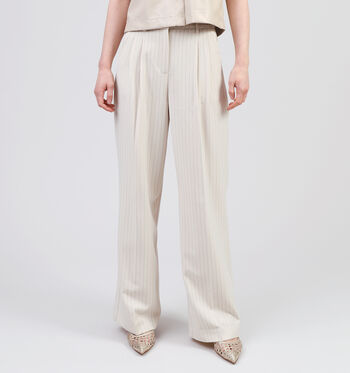 Vero Moda Pantalons Beige