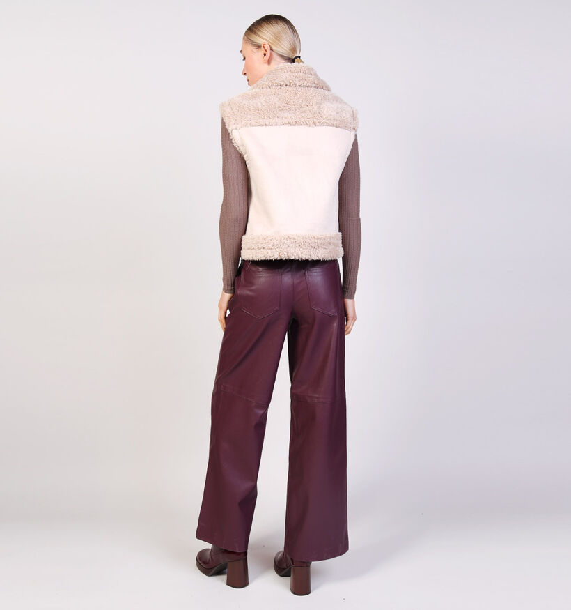 Minus Alda Veste sans manches en Beige pour femmes (359846)