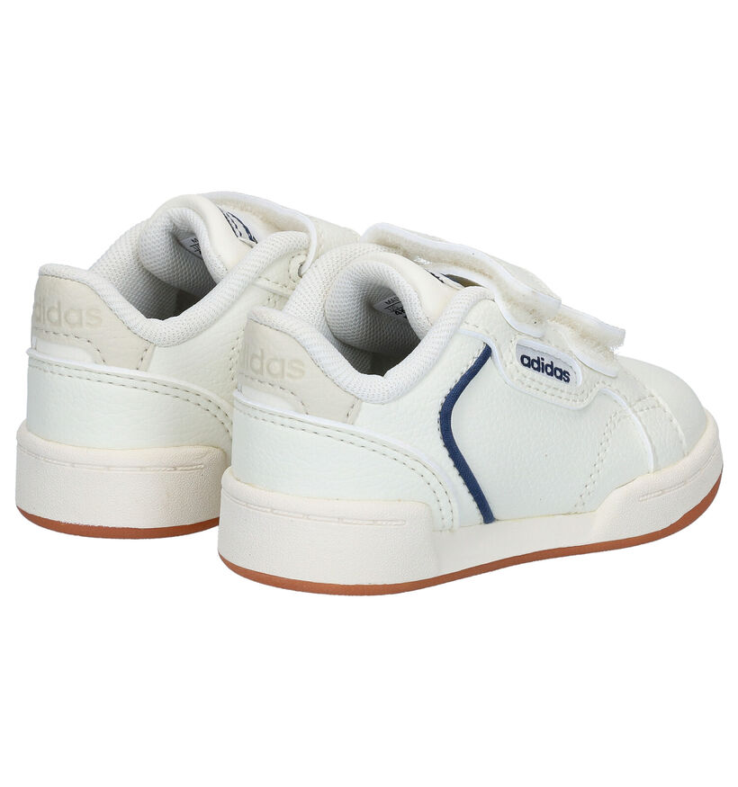 adidas Roguera I Witte Babysneakers in kunstleer (290780)