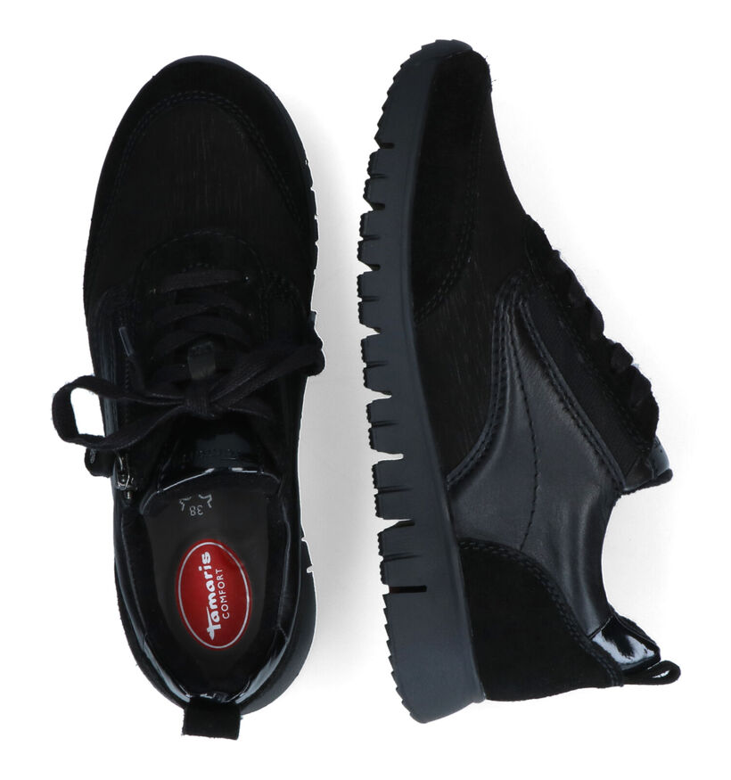 Tamaris Comfort Baskets casual en Noir en simili cuir (317966)