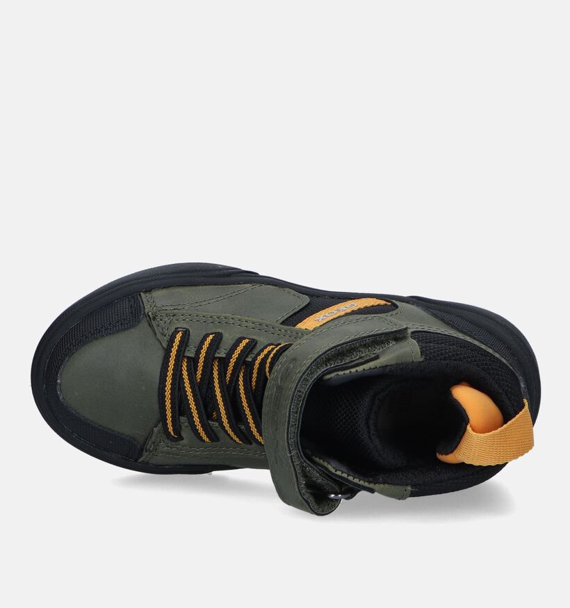 Geox Weemble Gele Hoge Sneakers voor jongens (328529) - geschikt voor steunzolen