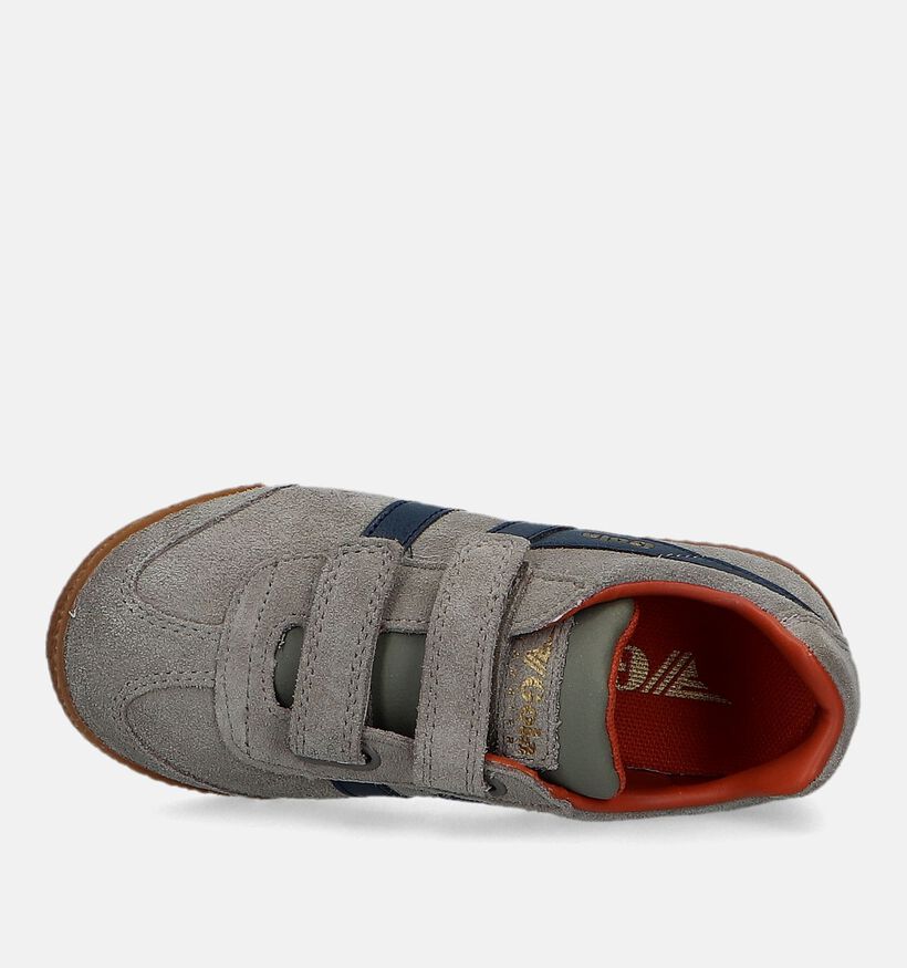 Gola Harrier Strap Baskets en Bleu pour filles, garçons (335822)