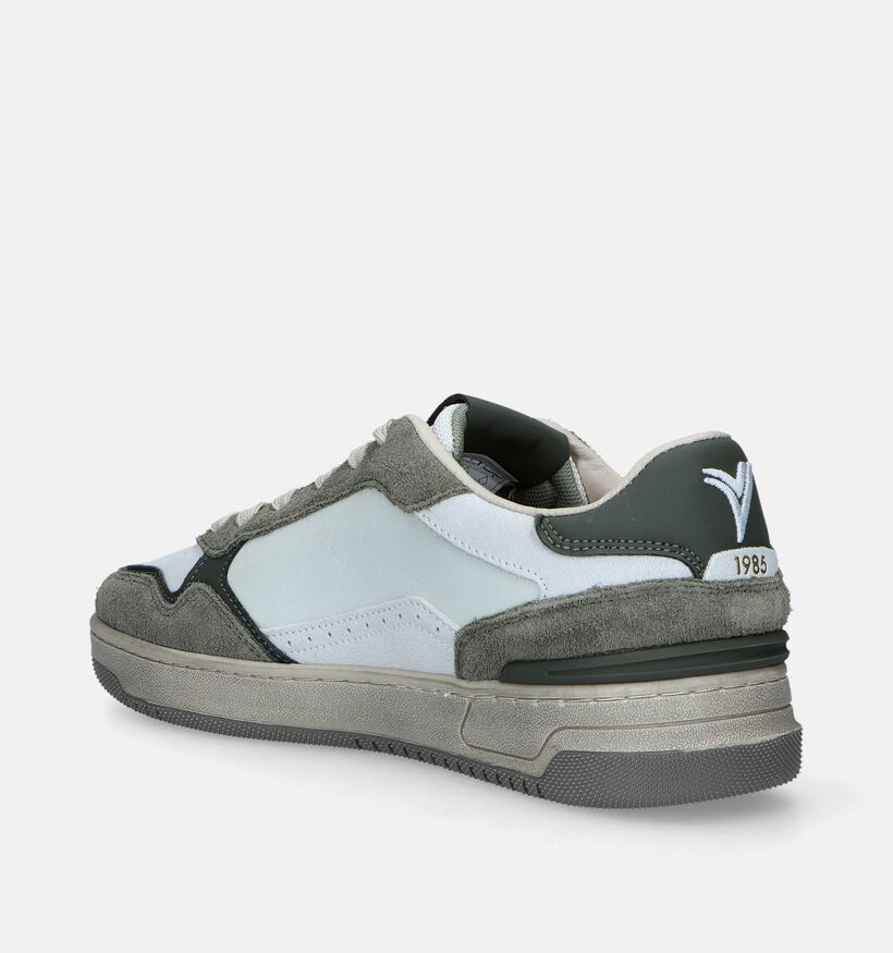 Victoria Witte Veterschoenen voor heren (346501) - geschikt voor steunzolen