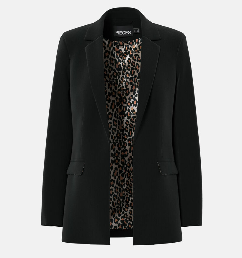 Pieces Bozzy Detail Zwarte Blazer voor dames (361144)