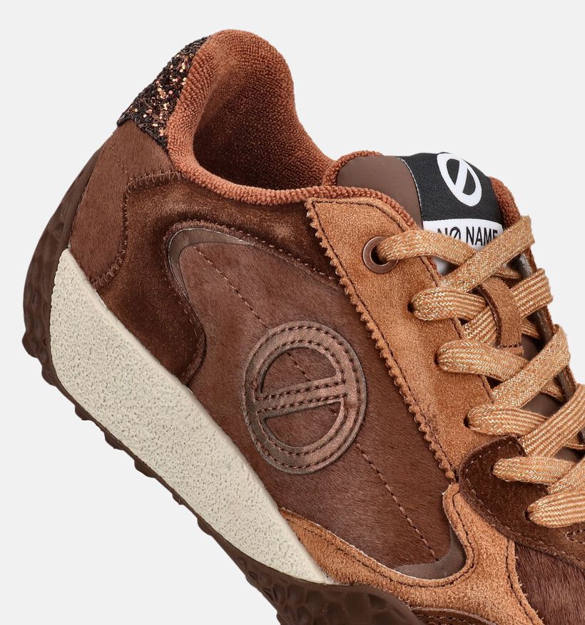 No Name Kate Bruine Sneakers voor dames (380992) - geschikt voor steunzolen