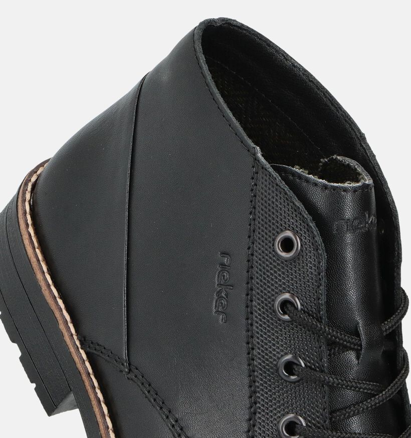 Rieker Zwarte Geklede Hoge Schoenen voor heren (360457)