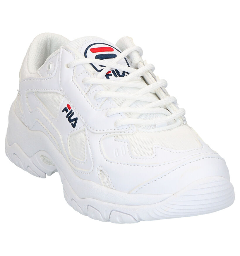 Fila Select Low Witte Sneakers in kunstleer (275055)