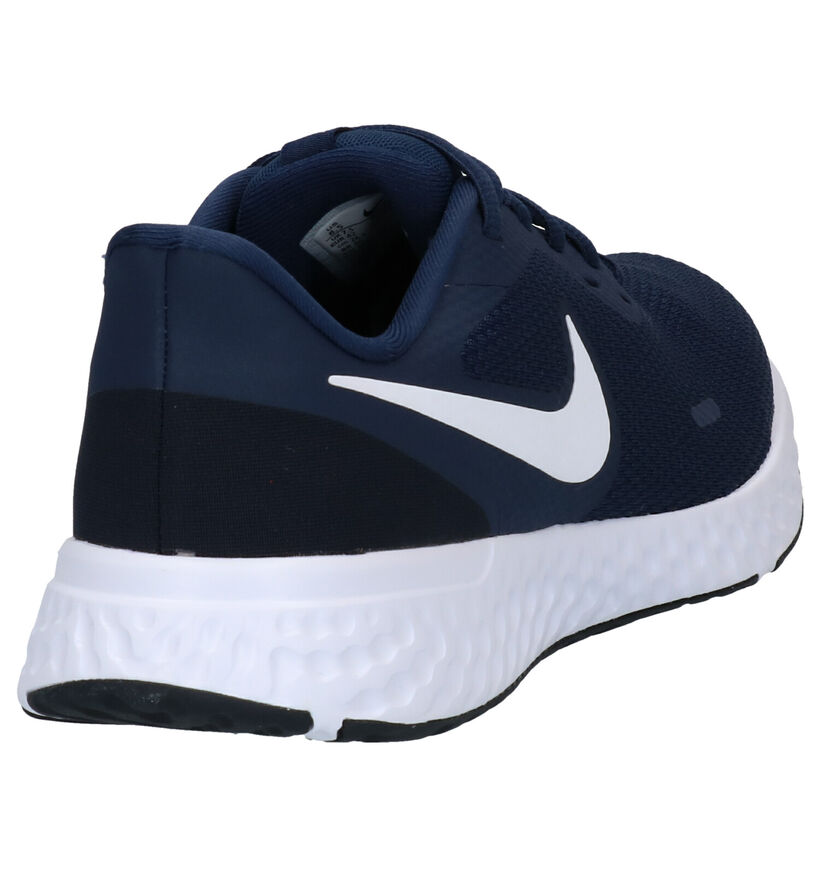 Nike Revolution 5 Blauwe Sneakers in stof (290990)