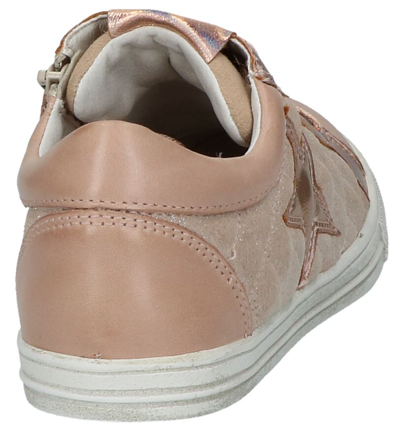 Milo & Mila Baskets basses en Rose en cuir (217607)