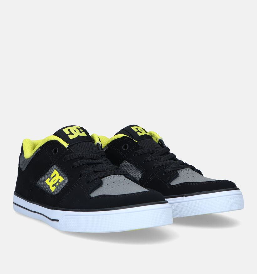 DC Shoes Pure Elastic Grijze Sneakers voor jongens (326853)