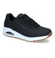 Skechers Uno Stand On Air baskets basses en Noir pour hommes (318230)