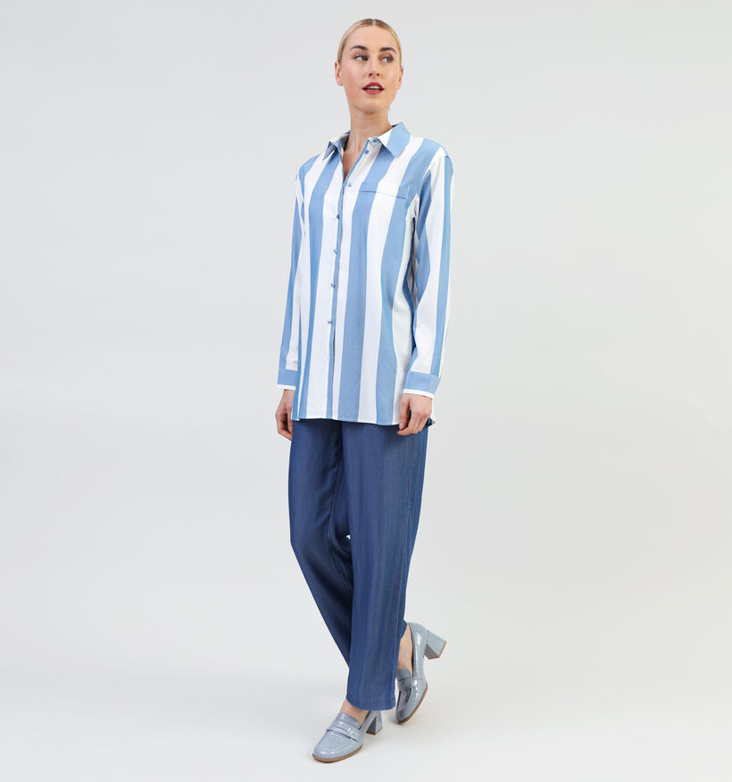 Vila Dancy Chemise en Bleu pour femmes (335031)