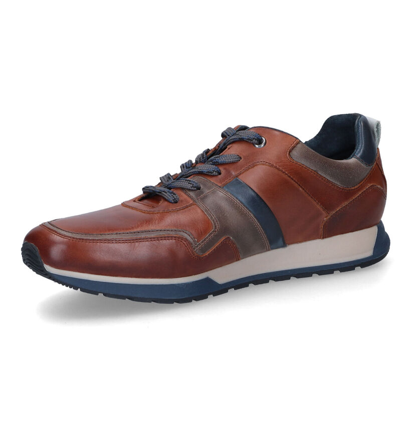 Pikolinos Cambil Chaussures à lacets en Cognac pour hommes (316610) - pour semelles orthopédiques