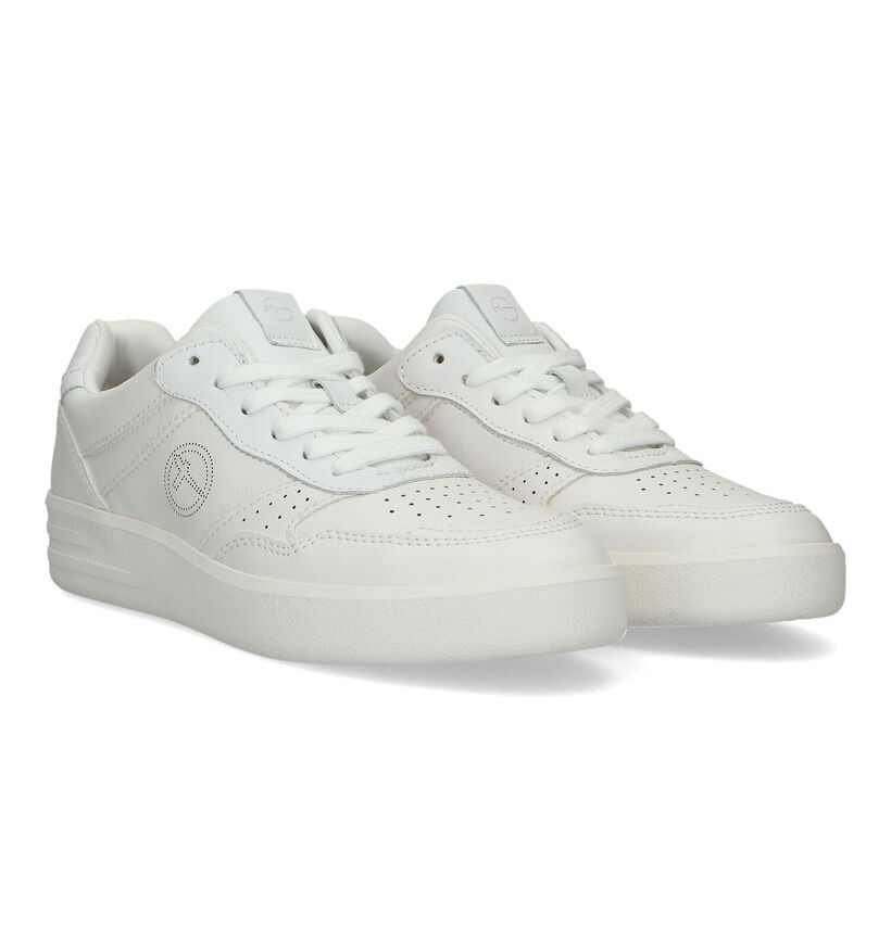 Tamaris Baskets casual en Blanc pour femmes (320546) - pour semelles orthopédiques