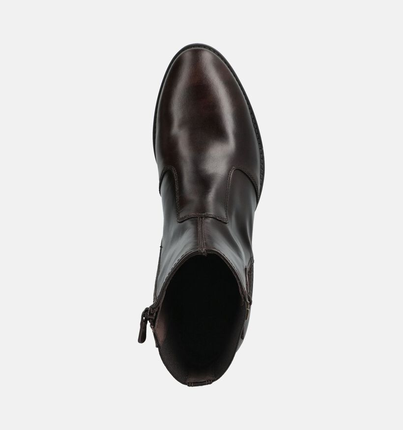 NeroGiardini Bottines en Brun fonc&eacute; pour femmes (377847) - pour semelles orthop&eacute;diques