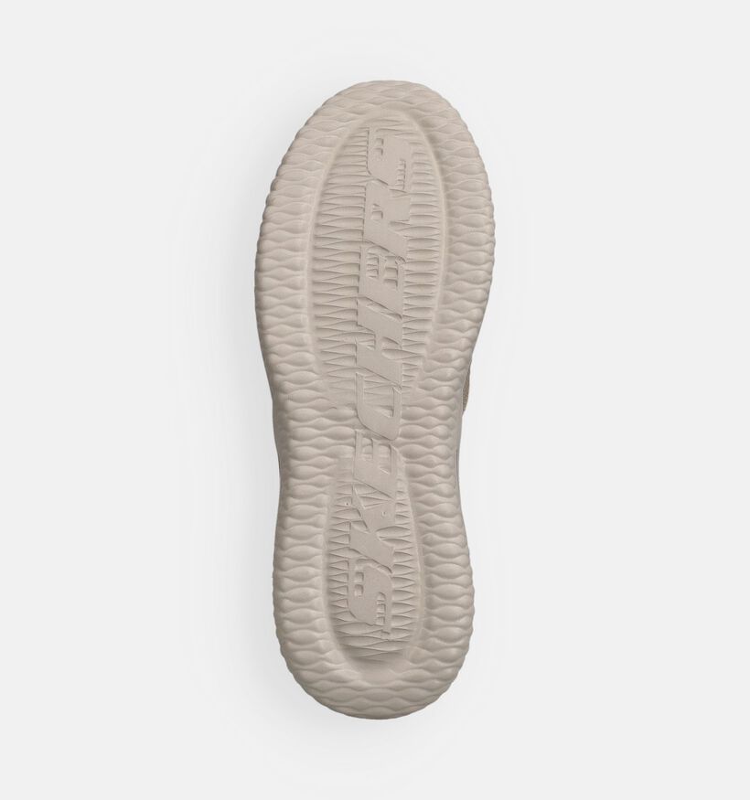 Skechers Delson 3.0 Cabrino Slip-ons en Taupe pour hommes (371048) - pour semelles orthop&eacute;diques