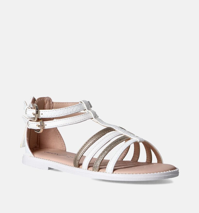 Geox Karly Witte Sandalen voor meisjes (356432)