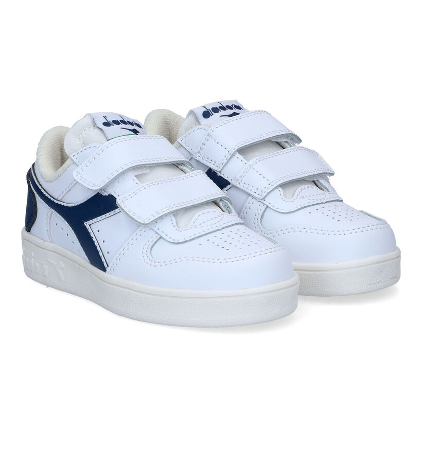 Diadora Magic Baskets en Blanc pour garçons (302953)