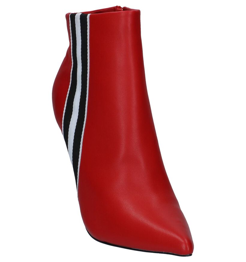Steve Madden Knock Bottillons en Noir en cuir (236915)