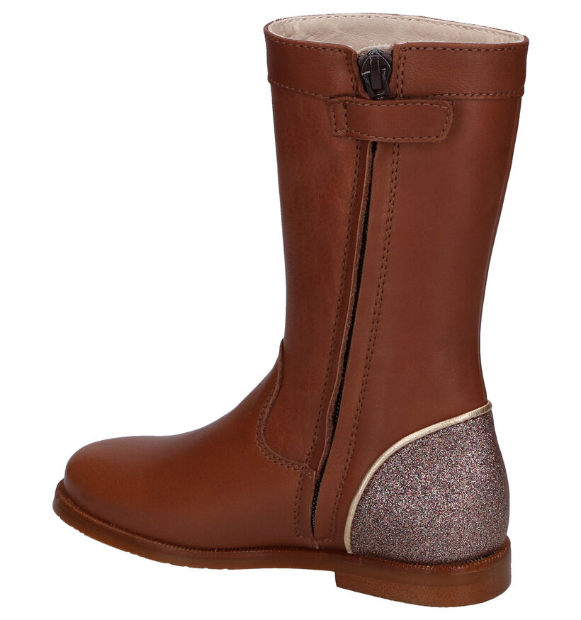 Beberlis Bottes hautes en Cognac pour filles (297356)