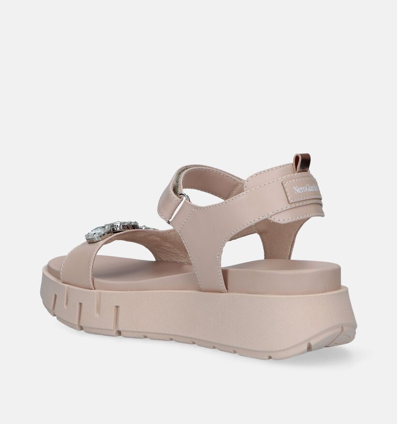 NeroGiardini Roze Plateausandalen voor dames (339469)