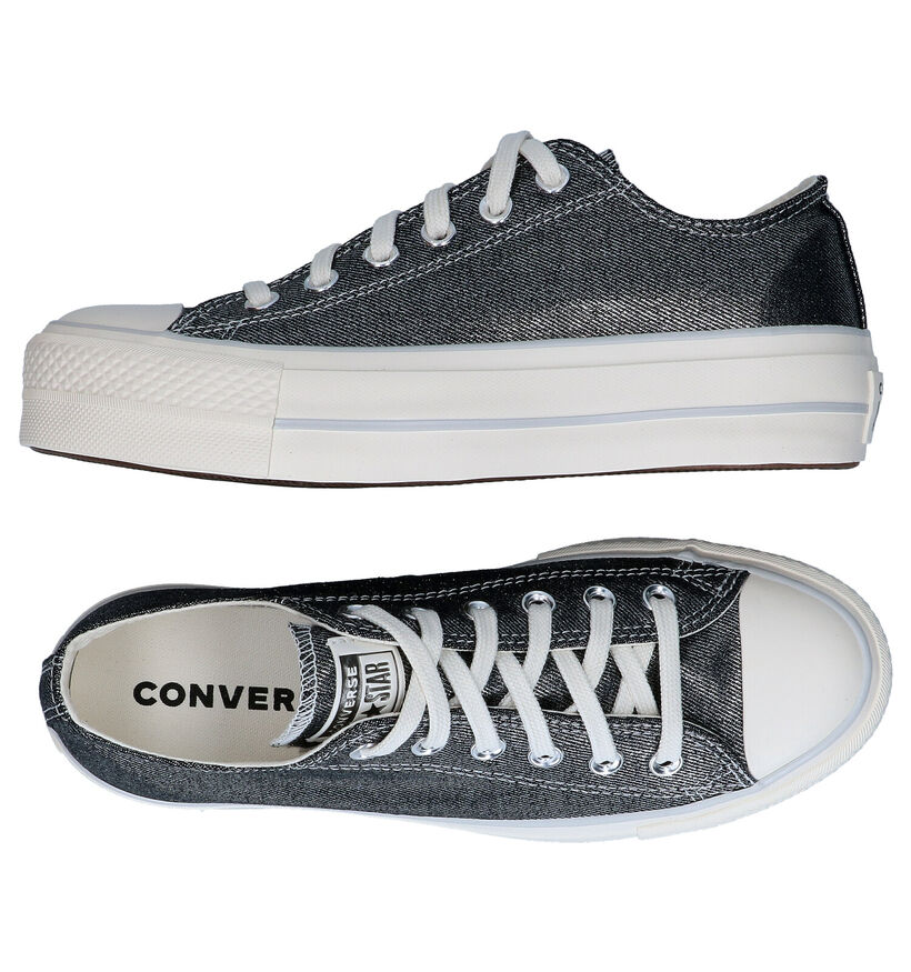 Converse AS Lift Zilveren Sneakers in stof (287155)