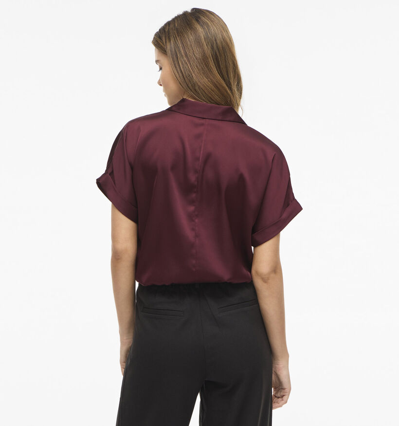 Vila Vienna Ravenna Bordeaux Blouse voor dames (378439)