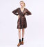 Millenium Bruin Jurk (325979)
