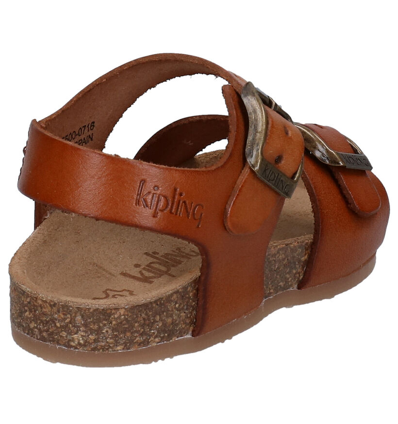 Kipling Easy 4 Blauwe Sandalen in leer (308882)