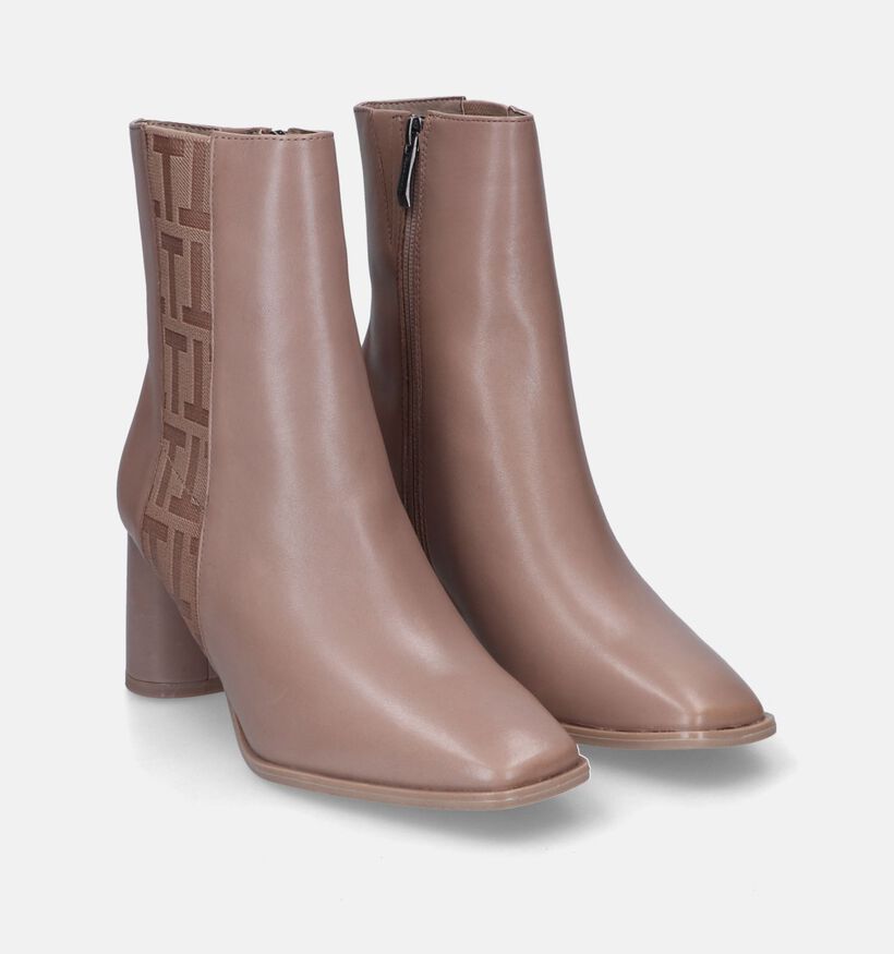 Tamaris Taupe Enkellaarzen voor dames (315447)