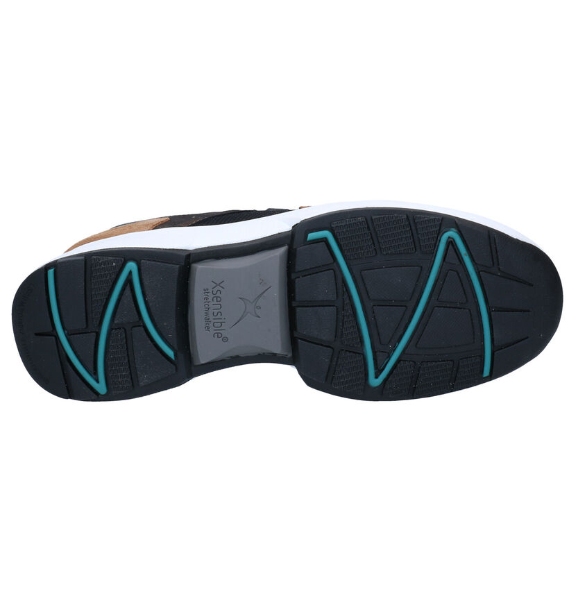 Xsensible Lille Chaussures à Lacets en Noir en textile (297826)